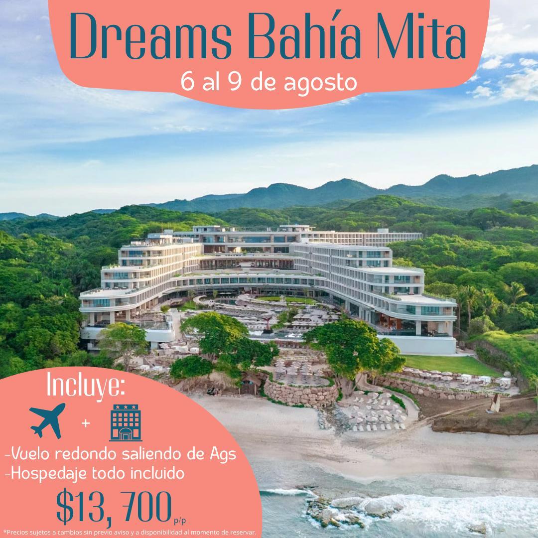 Paquete de viaje a Bahía Mita, Nayarit